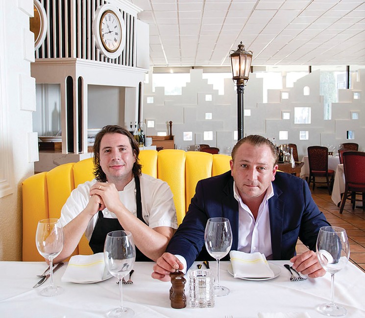 Executive chef Daniel Berg and brother Benjamin Berg have grande plans for spring. - PHOTO BY JENN DUNCAN