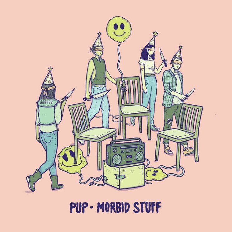PUP's new album is already being called the band's best work ahead of its official release this Friday - ALBUM COVER ART