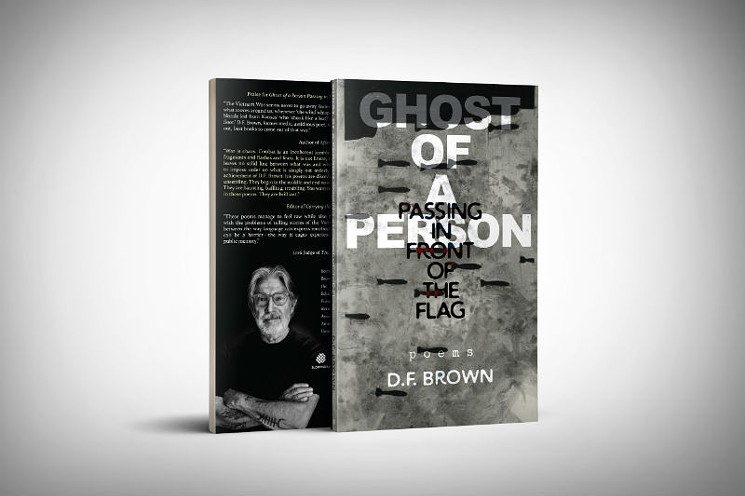 D.F. Brown's Ghost of a Person Passing in Front of the Flag was Bloomsday's first release - PHOTO BY PAULA LUU