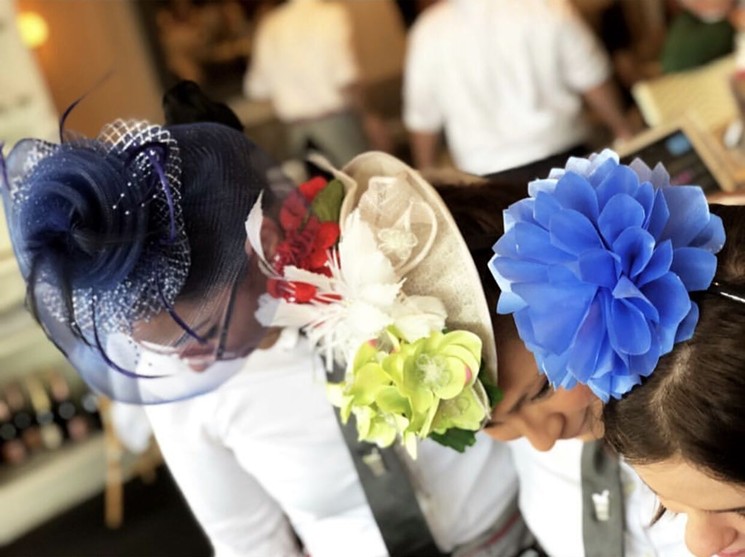 Fascinators for Derby Day. - PHOTO BY ASHLEY ANDRUSS