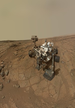 The Mars Science Laboratory is better known as Curiosity. - PHOTO BY CURIOSITY, NASA/JPL-CALTECH