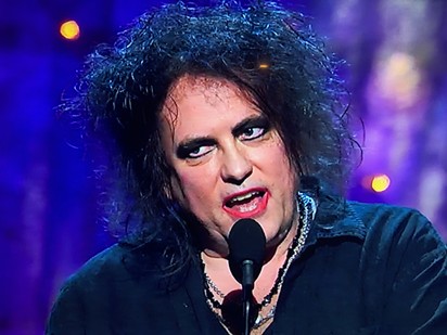 Robert Smith of the Cure - SCREEN GRAB FROM HBO