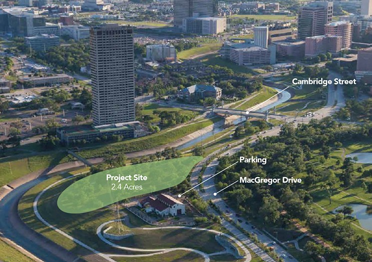 Hermann Park Conservancy has announced a new 2.4 acre dog park along the eastern edge of South MacGregor. - PHOTO BY LAUREN GRIFFITH ASSOCIATES