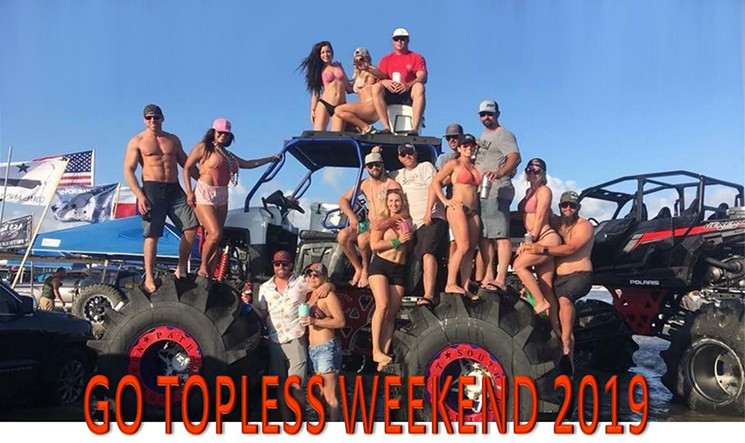 Jeep enthusiasts, like these adrenaline junkies from Creekside Offroad Ranch in Splendora, are ready to Go Topless this weekend. - PHOTO BY COLE BISHOP, CREEKSIDE OFFROAD RANCH