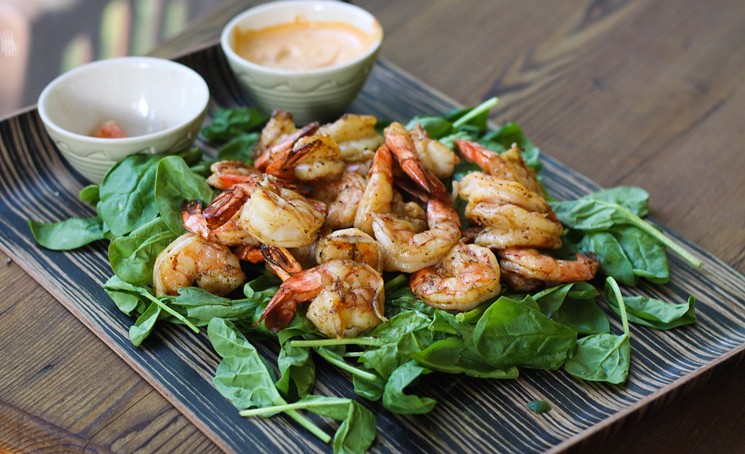Whoever said shrimp couldn't be a side? - PHOTO BY HAIDERZS