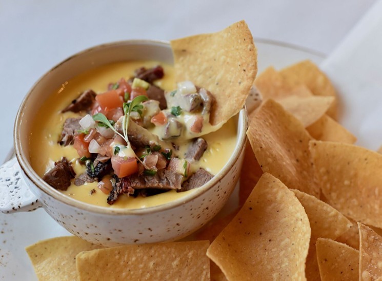 Brisket infused queso anyone? - PHOTO BY KIMBERLY PARK