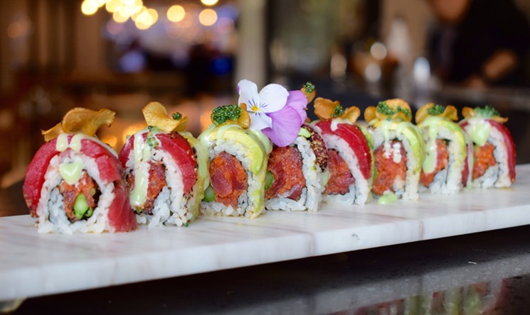 The Tokyo City Lights Maki is a Mike Lim masterpiece. - PHOTO BY SABRINA MISKELLY