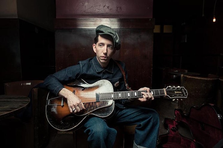 Pokey LaFarge returns to Houston's Continental Club for a solo show. - PHOTO BY THOMAS BALTES