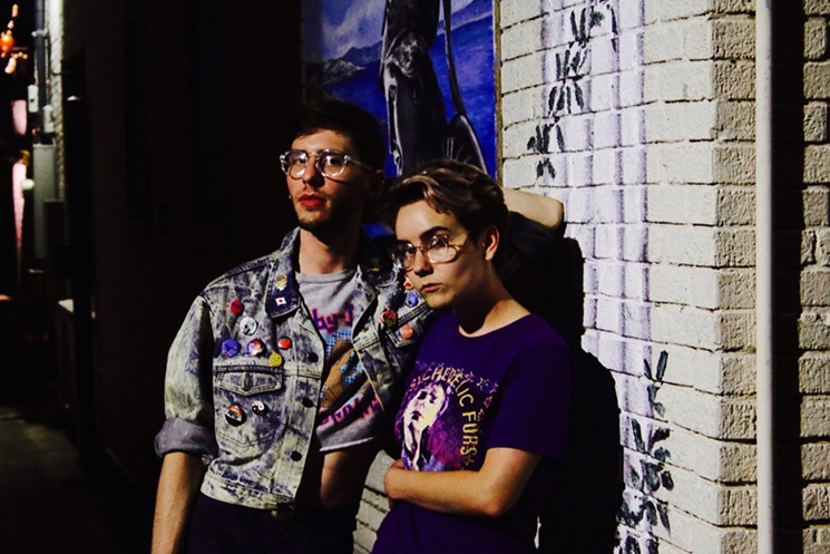 Local synth pop duo Space Kiddettes recently released their new single "P.S.A." on all streaming platforms. - PHOTO BY JOHN AMAR