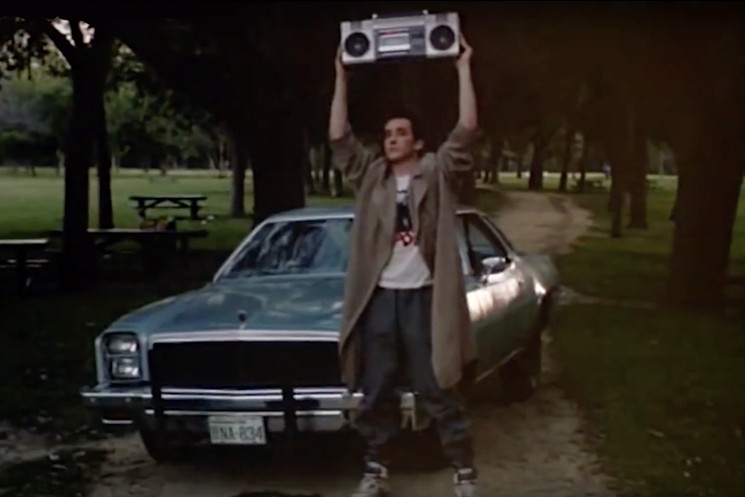 Watch Say Anything, starring John Cusack, with John Cusack. - SCREENSHOT FROM SAY ANYTHING BY MOVIECLIPS CLASSIC TRAILERS/YOUTUBE.COM