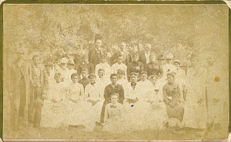Archived photograph from the Reverend Jack Yates Family and Antioch Baptist Church Collection - PHOTO COURTESY OF THE AFRICAN AMERICAN LIBRARY AT THE GREGORY SCHOOL, HOUSTON PUBLIC LIBRARY