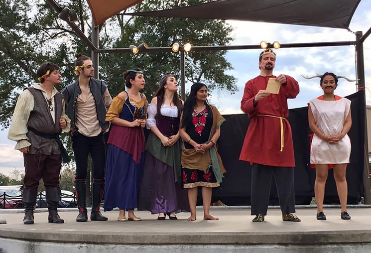The Montgomery County Shakespeare Festival celebrates The Bard for one special day. - PHOTO BY JOHN BARTON