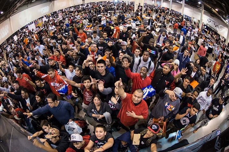 H-town Sneaker Summit has grown over the years to become the biggest sneaker convention in the country. - PHOTO BY MARCO TORRES