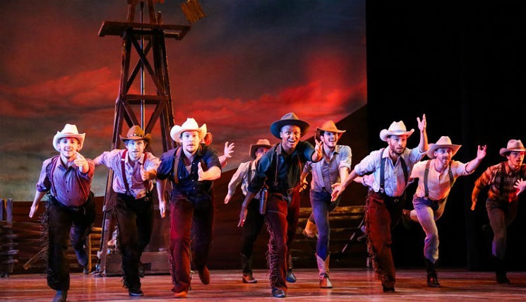 The Theatre Under the Stars cast of Oklahoma! - PHOTO BY MELISSA TAYLOR