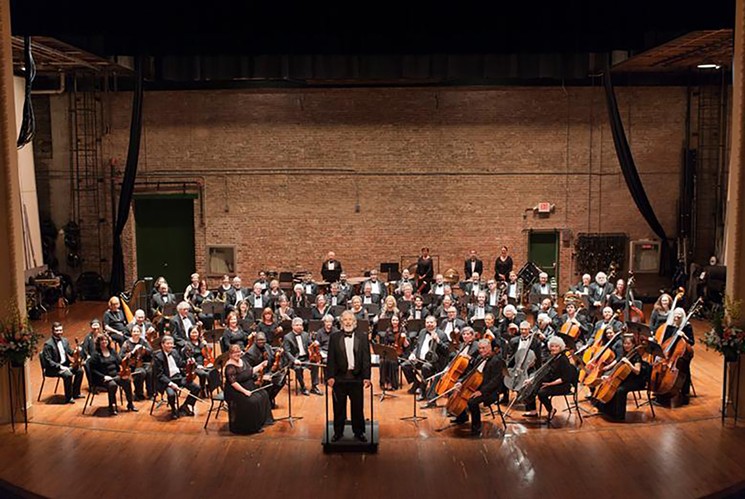 Galveston Symphony Orchestra is conducted by Trond Saeverud. - PHOTO BY ROBERT JOHN MIHOVIL