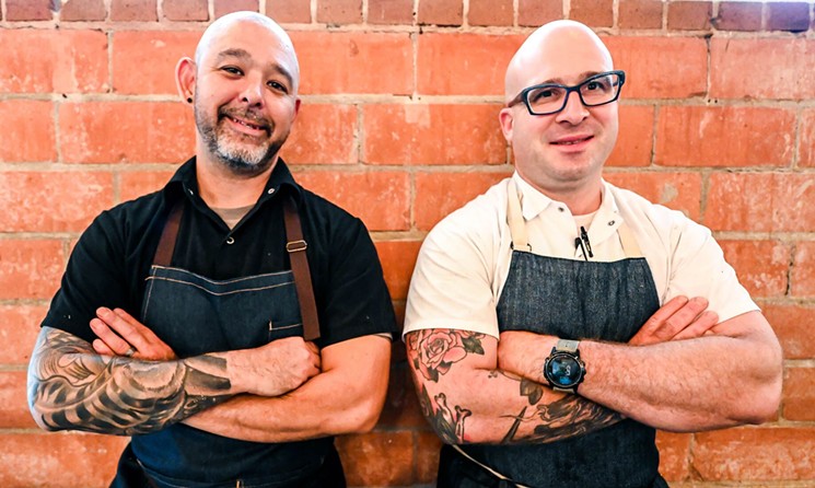 Chefs Mike Potowski and Seth Siegal Gardner are reinventing benjy's. - PHOTO BY JIMMY CARROLL