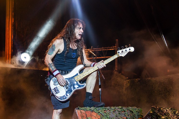 Steve Harris is my go-to reply when I'm asked if someone my age should be wearing shorts. - PHOTO BY VIOLETA ALVAREZ