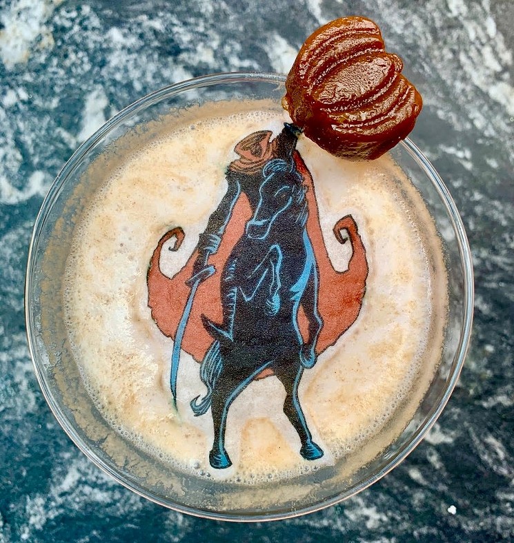 The Headless Horseman could be the coolest cocktail this month. - PHOTO BY RACHAEL WRIGHT