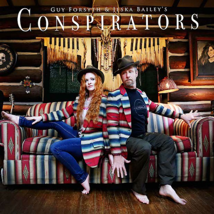 Conspirators features seven original songs and five covers - ALBUM COVER ART