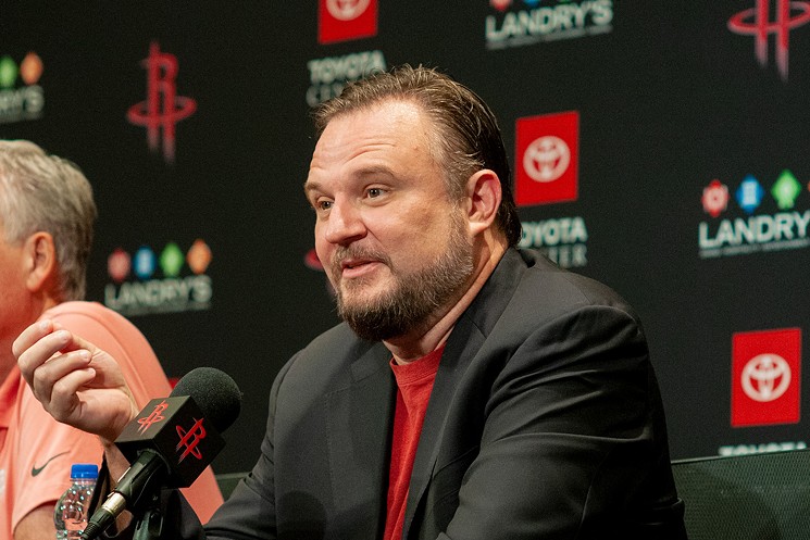 Daryl Morey remains in a precarious position after his tweet about Hong Kong. - PHOTO BY JEFF BALKE