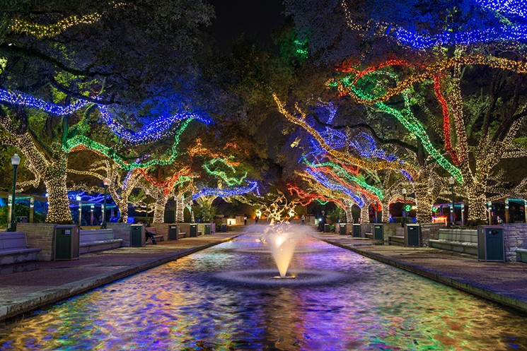 Experience Zoo Lights with the 21-and-up crowd on November 21 and January 9. - PHOTO BY STEPHANIE ADAMS/HOUSTON ZOO