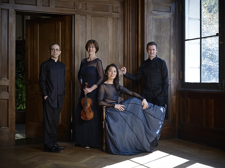 Da Camera invites the Brentano String Quartet for Mozart and Aucoin. - PHOTO BY JUERGEN FRANK