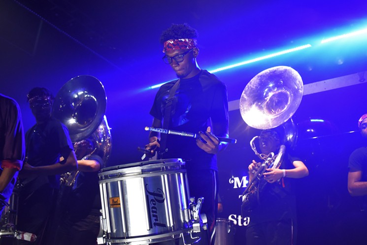 Red Bull Presents: Thee Outlaw, featuring the TSU drumline - PHOTO BY CARLOS BRANDON