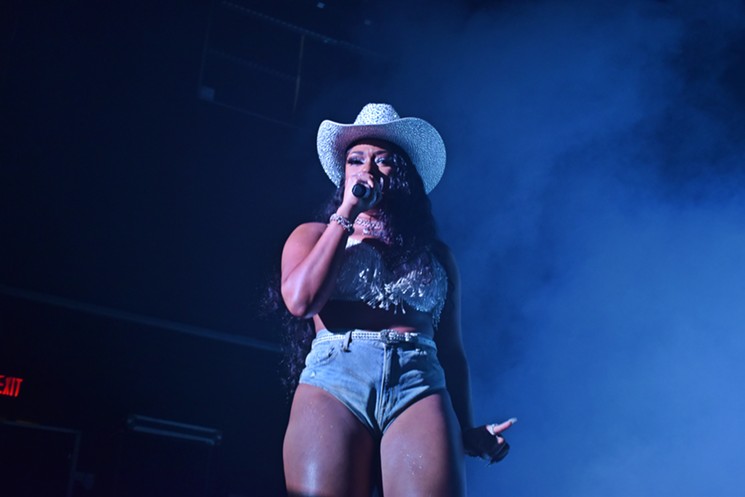 Red Bull Presents: Thee Outlaw, featuring Megan Thee Stallion at White Oak Music Hall - PHOTO BY CARLOS BRANDON