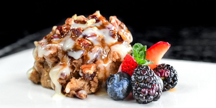 Impress your guests with Brennan's Creole Bread Pudding. - PHOTO BY DEBORA SMAIL