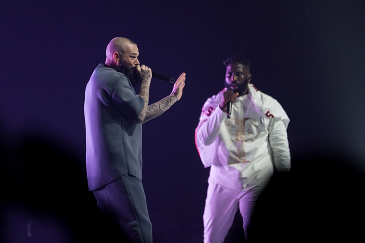 Tobe Nwigwe and Paul Wall perform at Revention Music Center - PHOTO BY JENNIFER REISTER