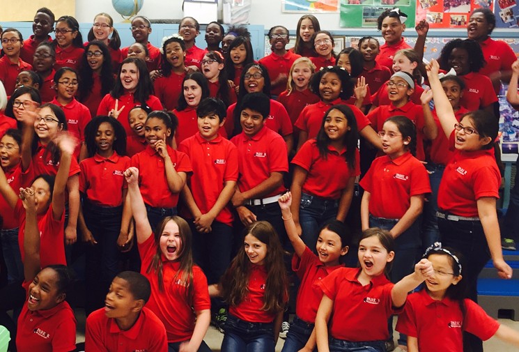 Parker Elementary Advanced Chorus is proof that students are never too young to benefit from a solid arts education. - PHOTO BY MARIANNA PARNAS-SIMPSON