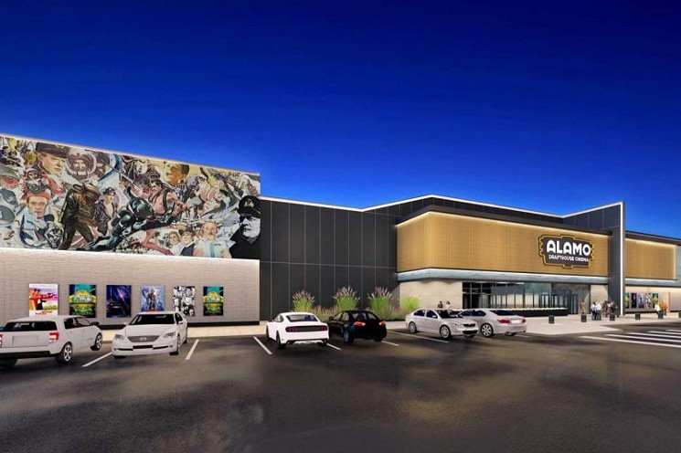 Alamo Drafthouse is going south to League City. - RENDERING BY 5G STUDIO COLLABORATIVE