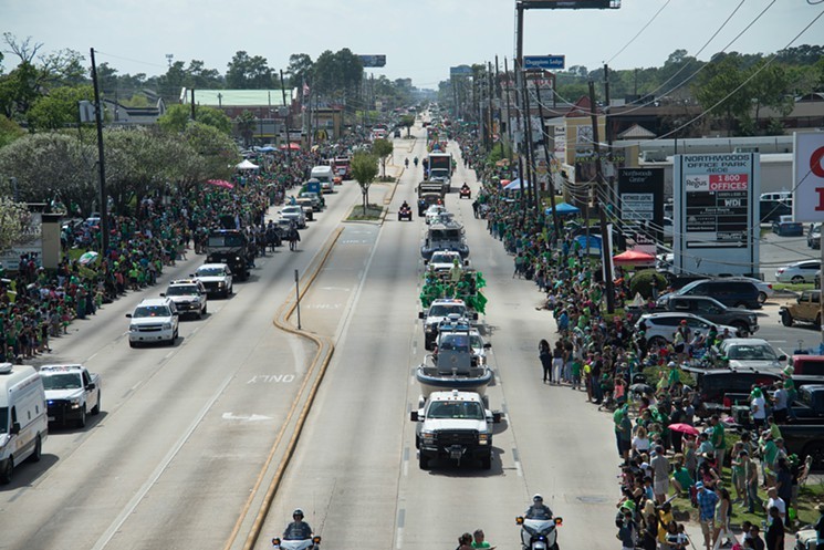 The FM 1960 St. Patrick’s Parade returns to Northwest Houston for its 42nd year. - PHOTO BY RICHARD SALAZAR.