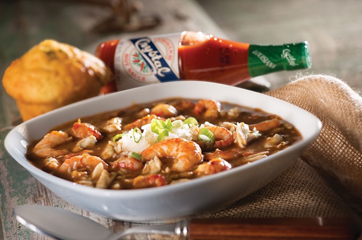 Ain't no comfort like a bowl of seafood gumbo. - PHOTO BY BARRY FANTICH