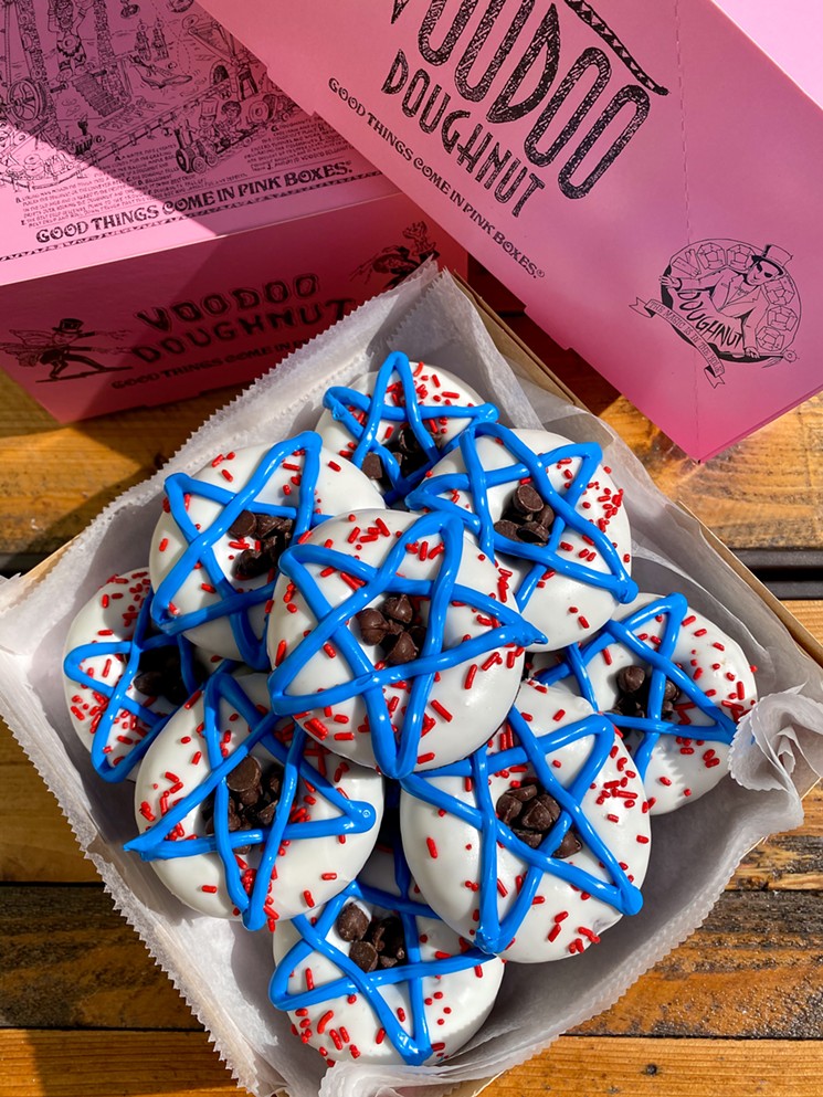 If you got an unused Rodeo ticket, Voodoo's got a free Rodeo doughnut. - PHOTO BY ARIEL PASTORE-SEBRING