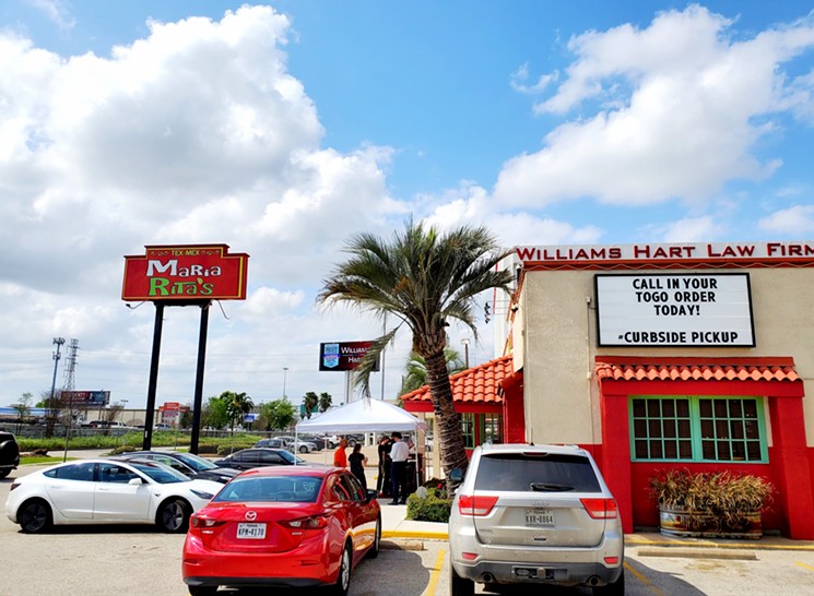 Pick up margaritas and Tex-Mex at Maria Rita's. - PHOTO BY ALEX SALAZAR