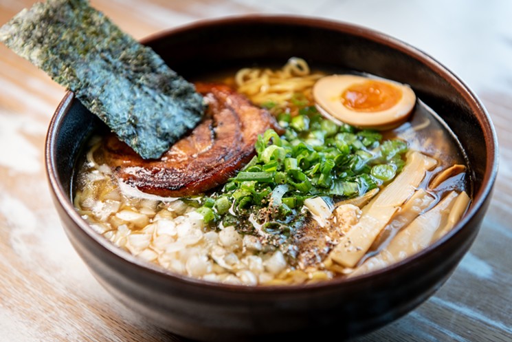 Ramen Tatsu-Ya is offering its comfort eats to-go for the first time ever, and that's something you should definitely take advantage of. - PHOTO BY CARLA GOMEZ