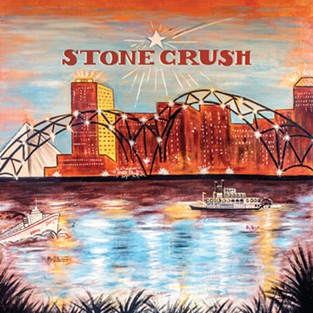 The cover to Stone Crush was created by Memphis artist James "Brick" Brigance. - LIGHT IN THE ATTIC RECORD COVER
