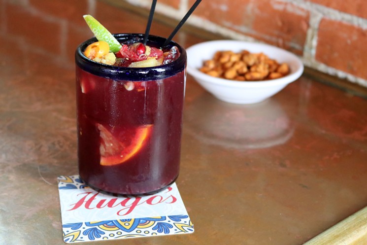 Get your red wine and vitamin C with Hugo's Sangria. - PHOTO BY PAULA MURPHY