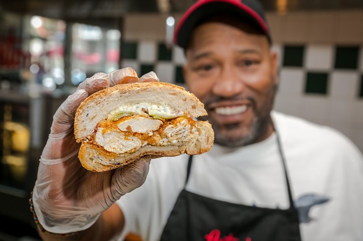 Bun B and Antone's are donating proceeds from their popular chicken sandwich to Houston Music Foundation - PHOTO BY EMILY JASCHKE, COURTESY OF HOMETOWN SOCIAL