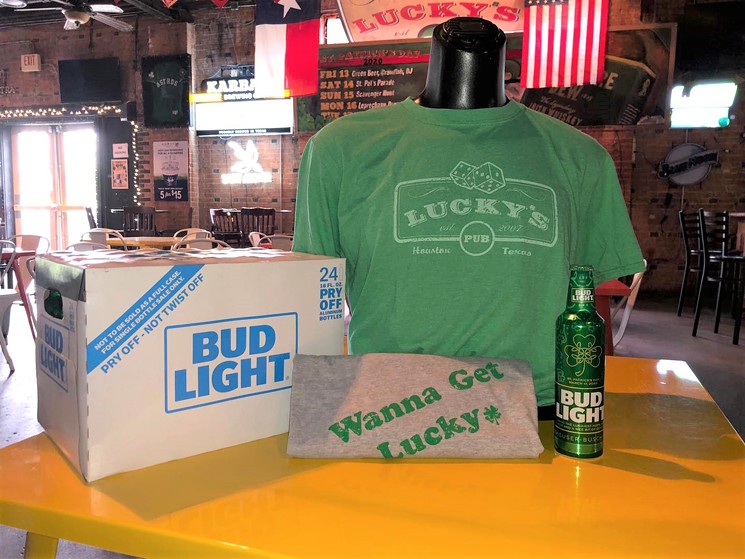 Lucky's Pub has two locations for take-out. - PHOTO BY ANTHONY WEGMANN