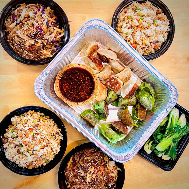 Dumpling Haus has family feasts to-go. - PHOTO BY AMILEY LAI