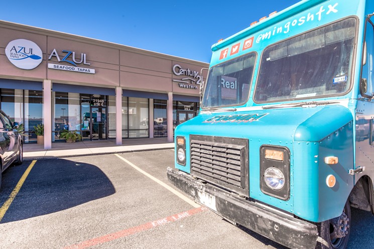 Mingo's food truck is collaborating with Azul Katy. - PHOTO BY C&C REAL ESTATE PHOTOGRAPHY