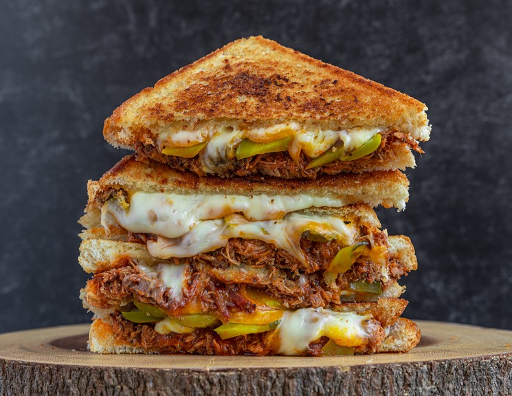 This is not your average grilled cheese sandwich. - PHOTO BY PHILIPP SITTER