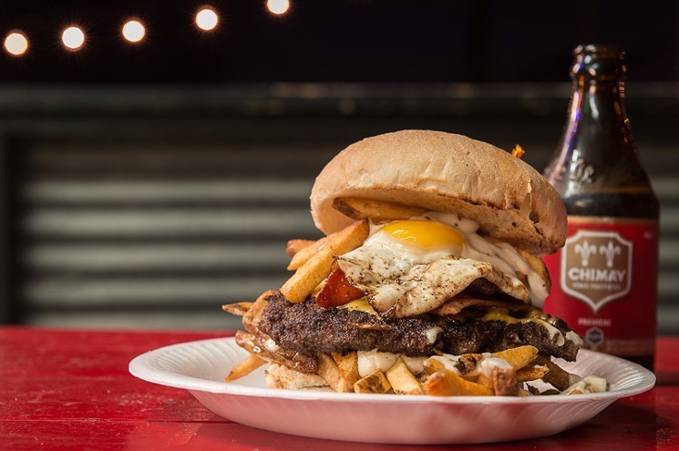 Hubcap Grill has a hangover cure in burger form. - PHOTO BY CHUCK COOK PHOTOGRAPHY