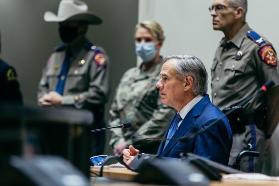 With steely resolve, Gov. Abbott opens up even more capacity at businesses. - PHOTO BY THE OFFICE OF THE GOVERNOR