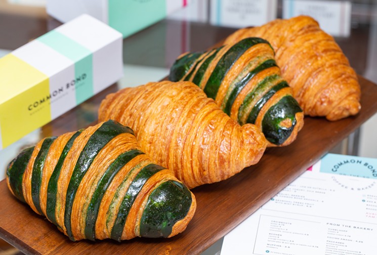 The hard part is choosing bewteen pistachio or plain butter croissants at Common Bond. - PHOTO BY COMMON BOND STAFF