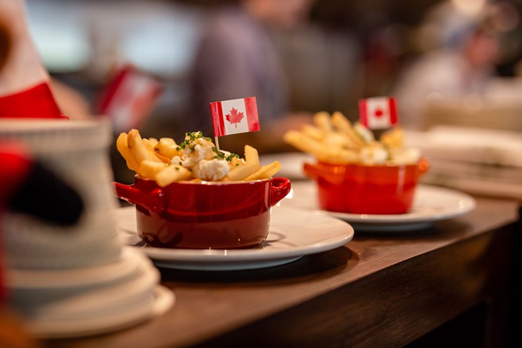 Celebrate a belated Canada Day at Riel's with poutine. - PHOTO BY KIRSTEN GILLIAM