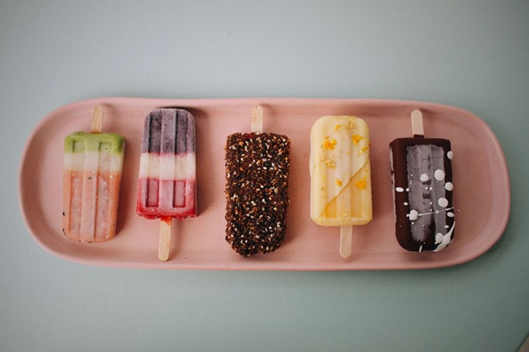 Shawn Gawle has created some cool summertime  treats at Rosie Cannonball. - PHOTO BY PAM CANTU