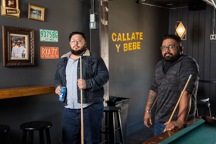 Monkey's Tail owners Greg Perez, Sharif Al-Amin and Jessie Gonzales (not pictured) have plans for Oak Forest. - PHOTO BY SHANNON O'HARA
